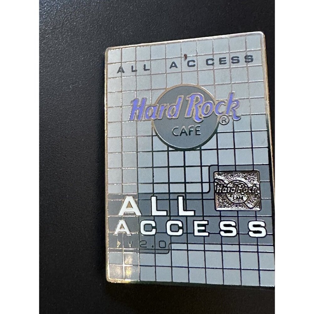 Hard Rock Cafe ALL ACCESS V2.0 Pin Badge Vintage Pin‎